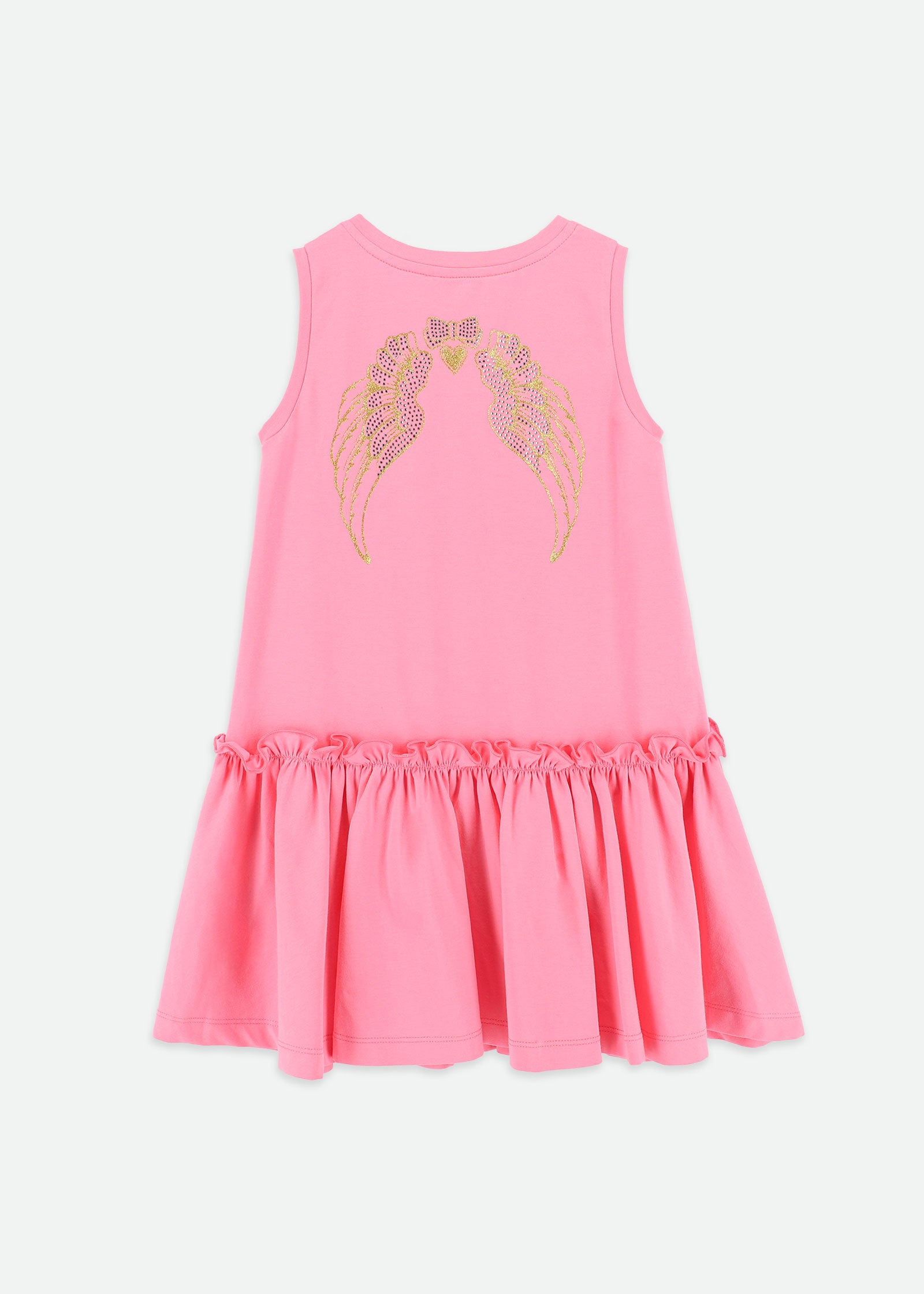 Navigator Printed Wings Dress Begonia Pink