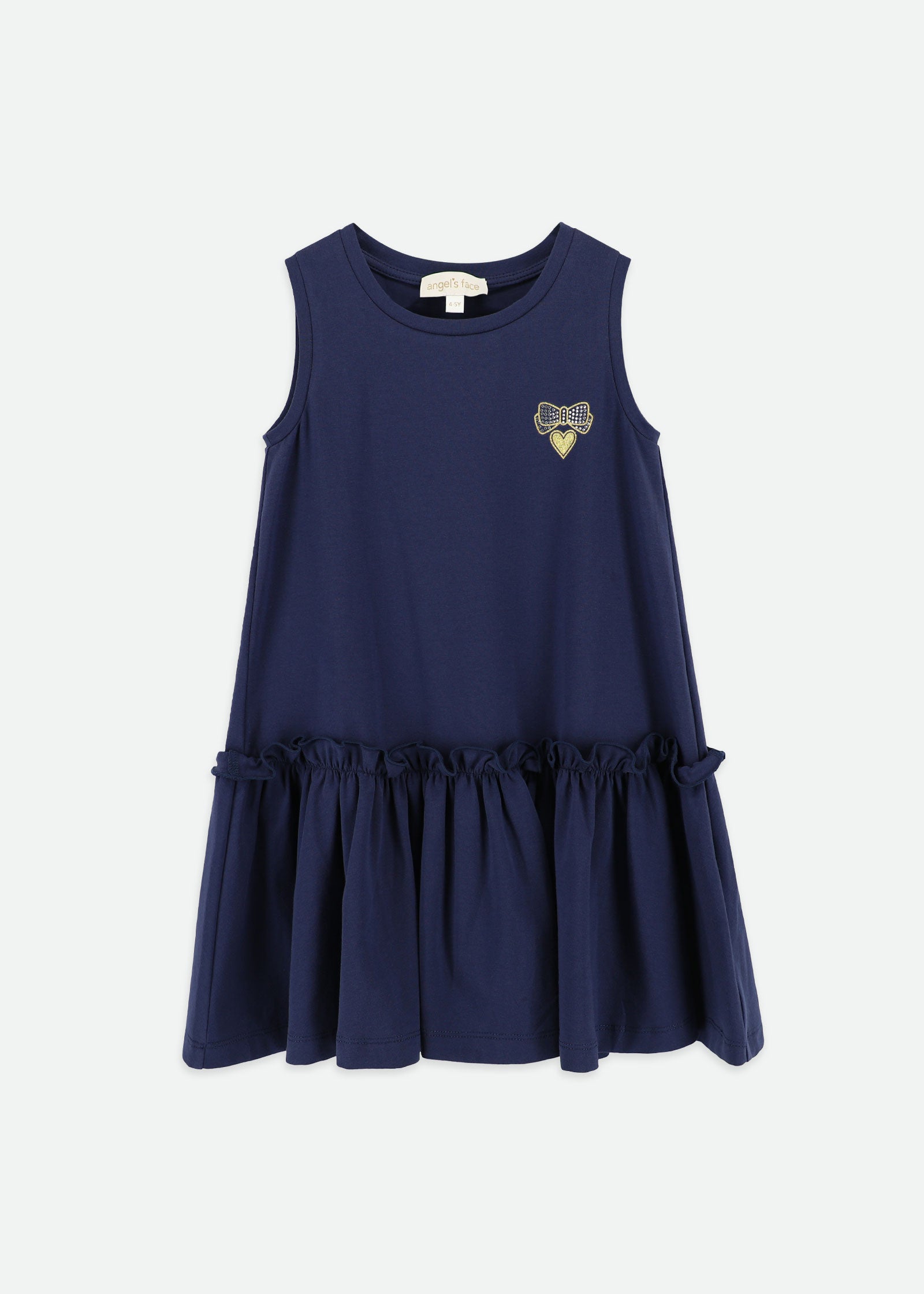 Navigator Printed Wings Dress Navy