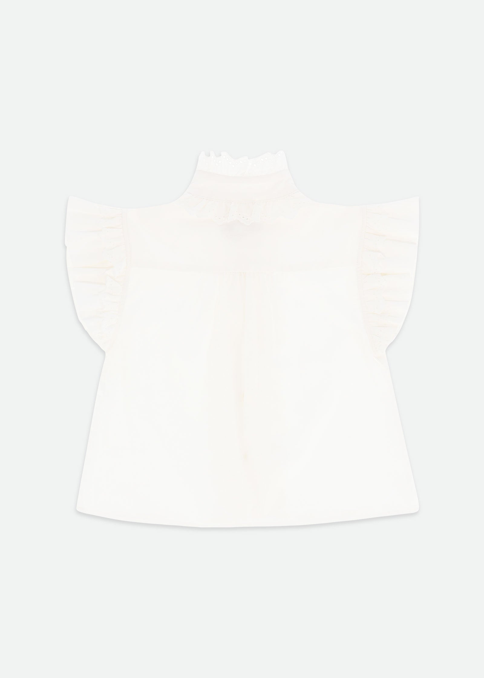 Neo Short Sleeve Blouse White