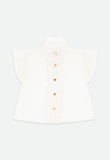 Neo Short Sleeve Blouse White