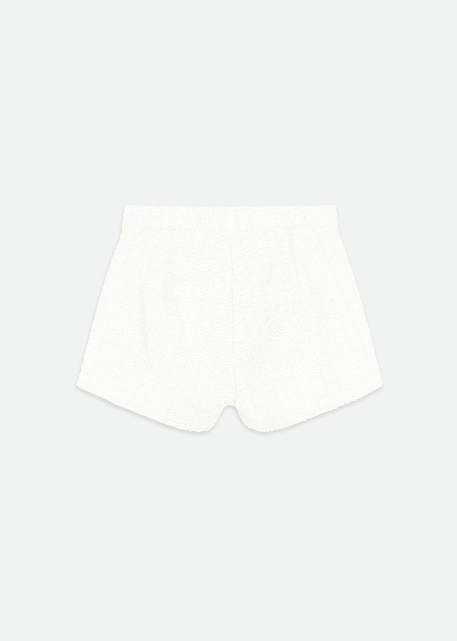 Nessa Tweed Shorts Snowdrop