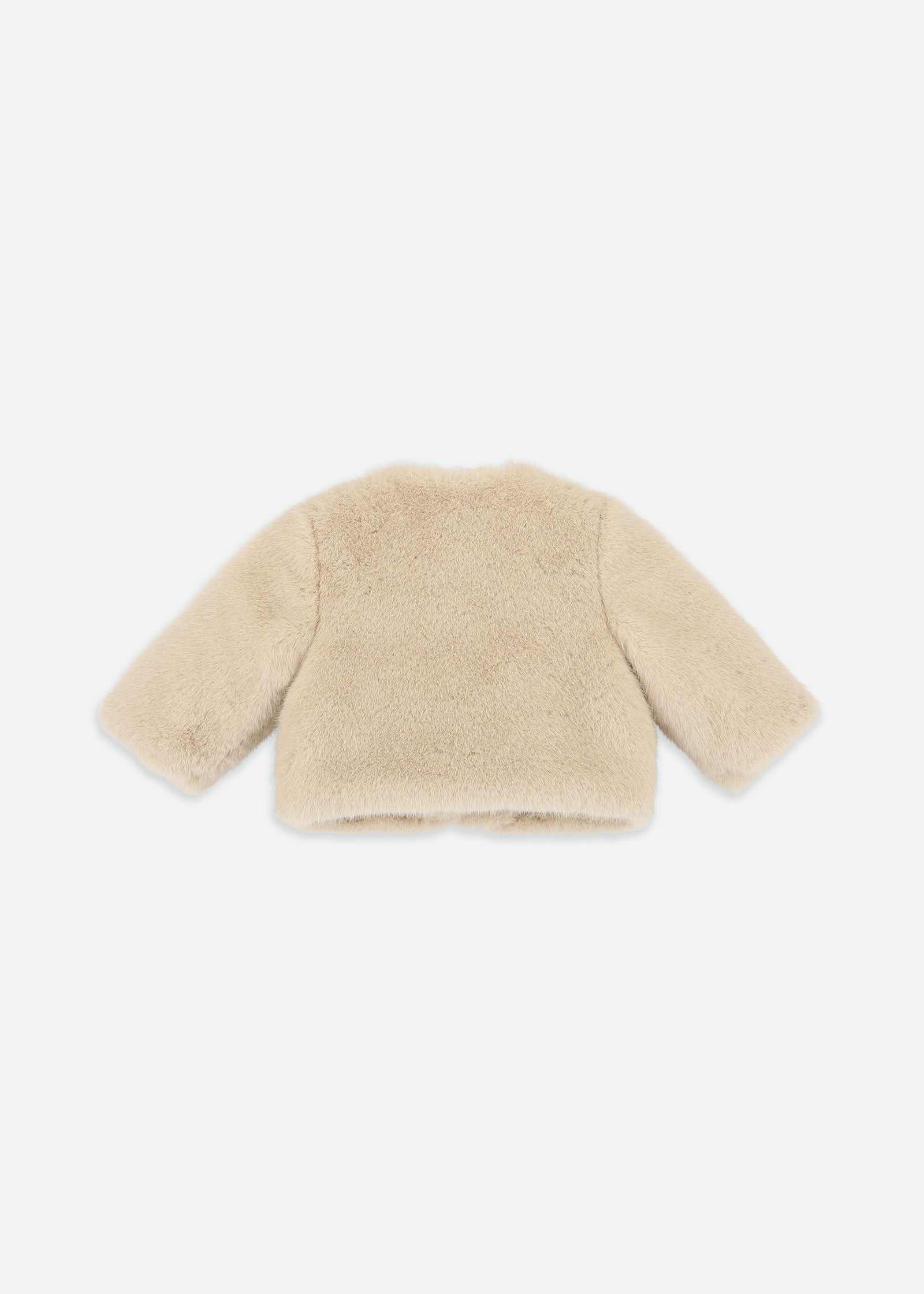 Neve Fur Baby Jacket Biscuit