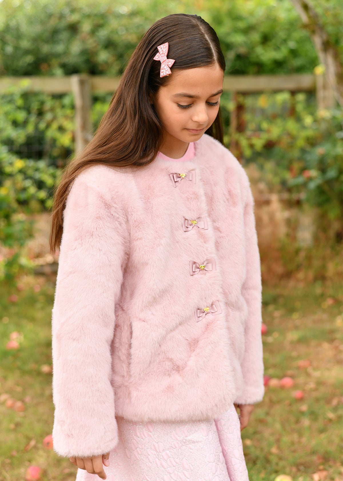 Neve Fur Jacket Pink