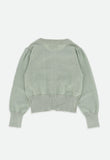 Nicolette Metallic Cardigan Sage