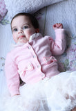 Nicolette Baby Cardigan Pale Pink