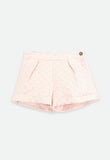 Nita Jacquard Shorts Pale Pink