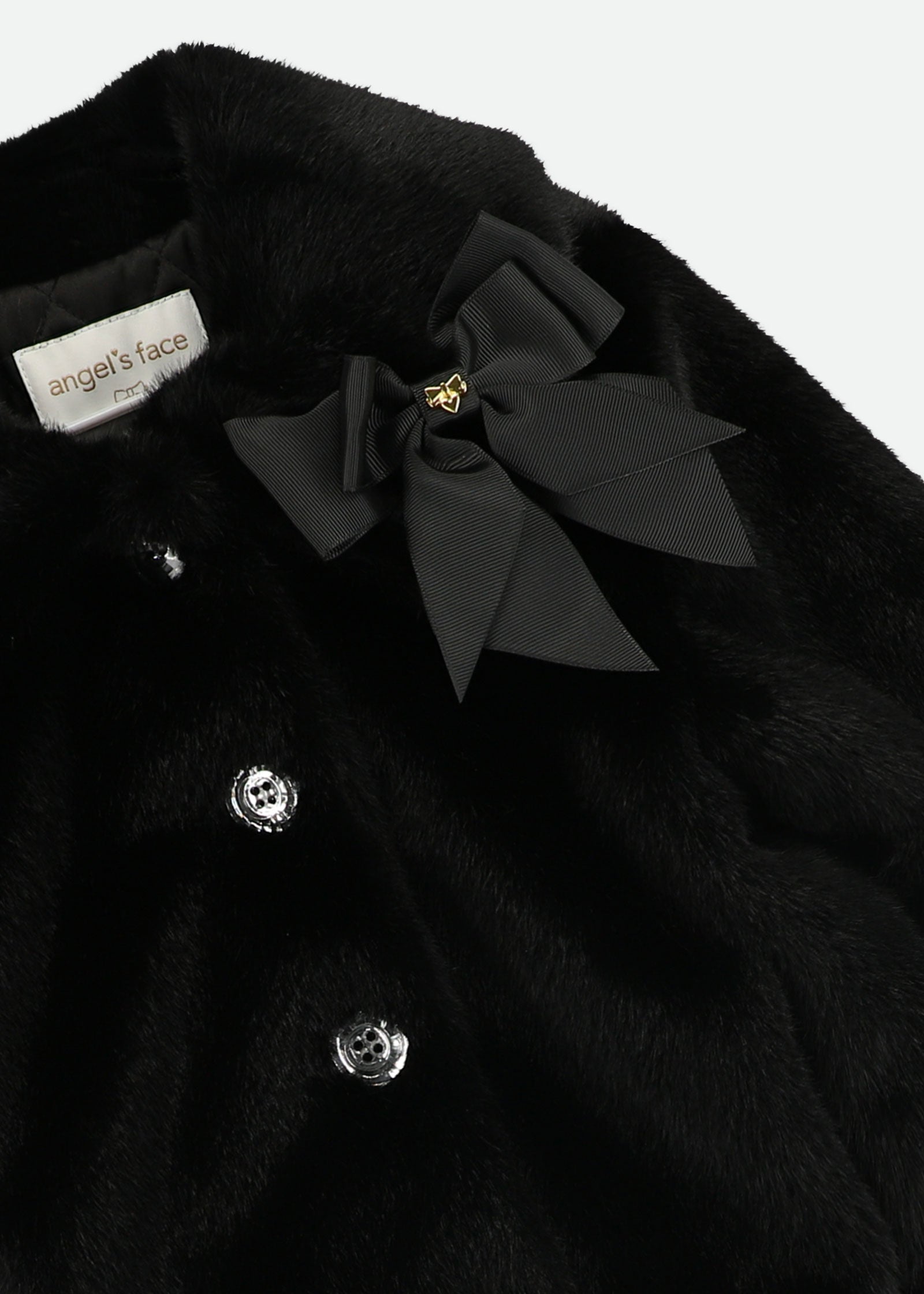Nola Fur Jacket Black