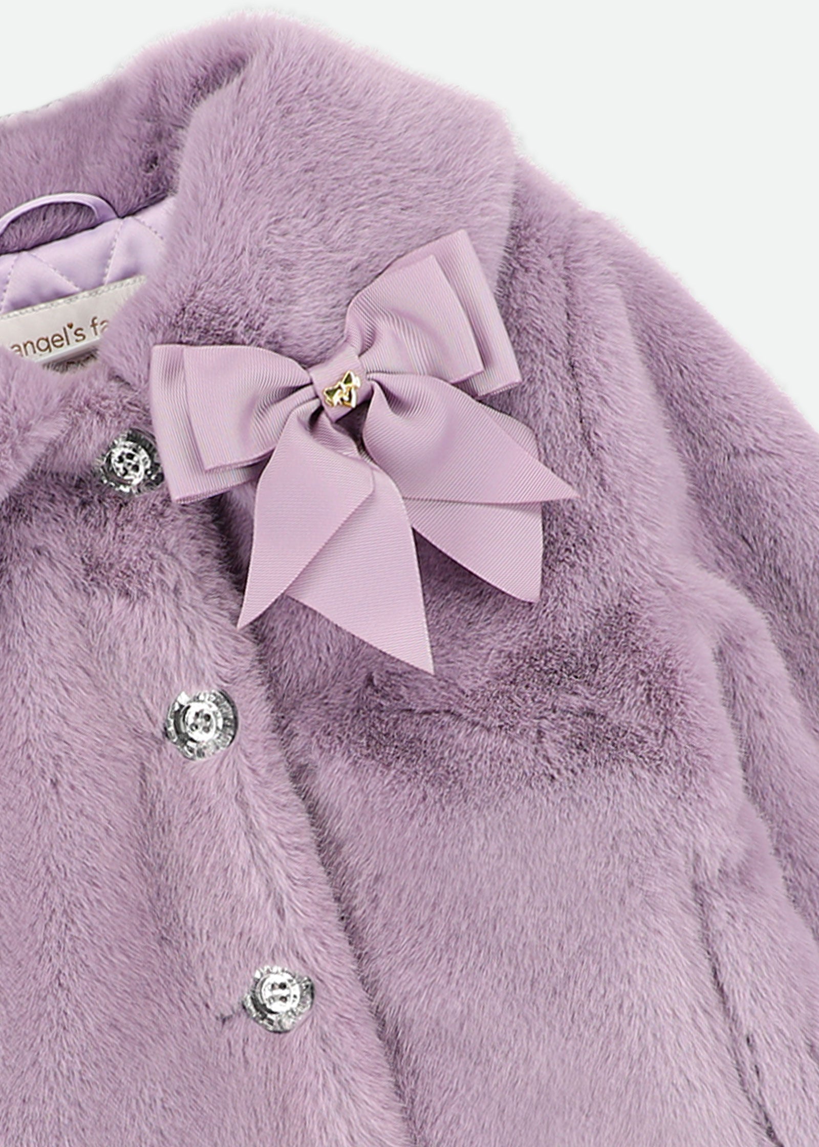 Nola Fur Jacket Lilac