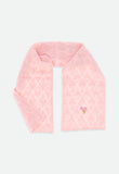 Nottingham Knit Scarf Pink