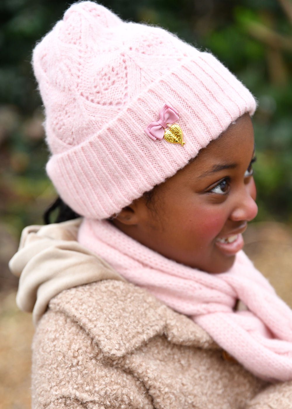 Nottingham Knit Hat Pink