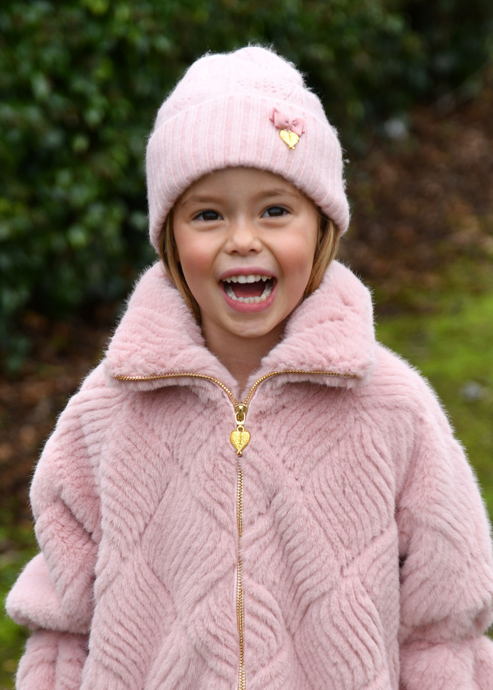 Nottingham Knit Hat Pink