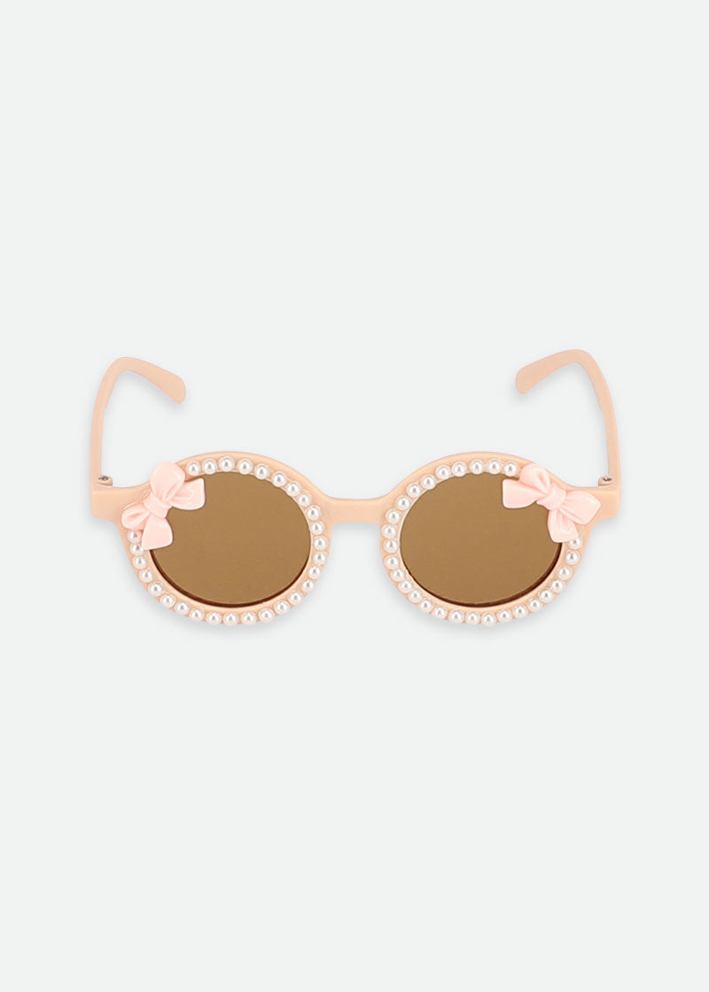 Paige Bow Sunglasses Blush Pink