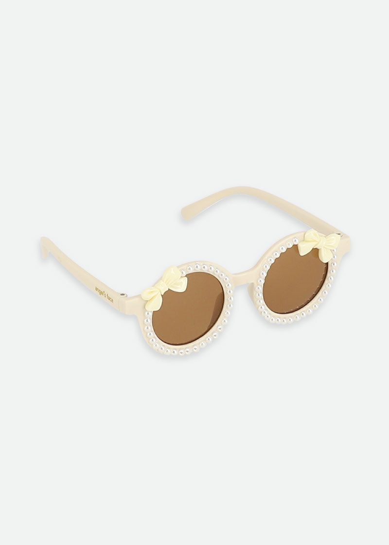 Paige Pearl with Bows Sunglasses Snowdrop