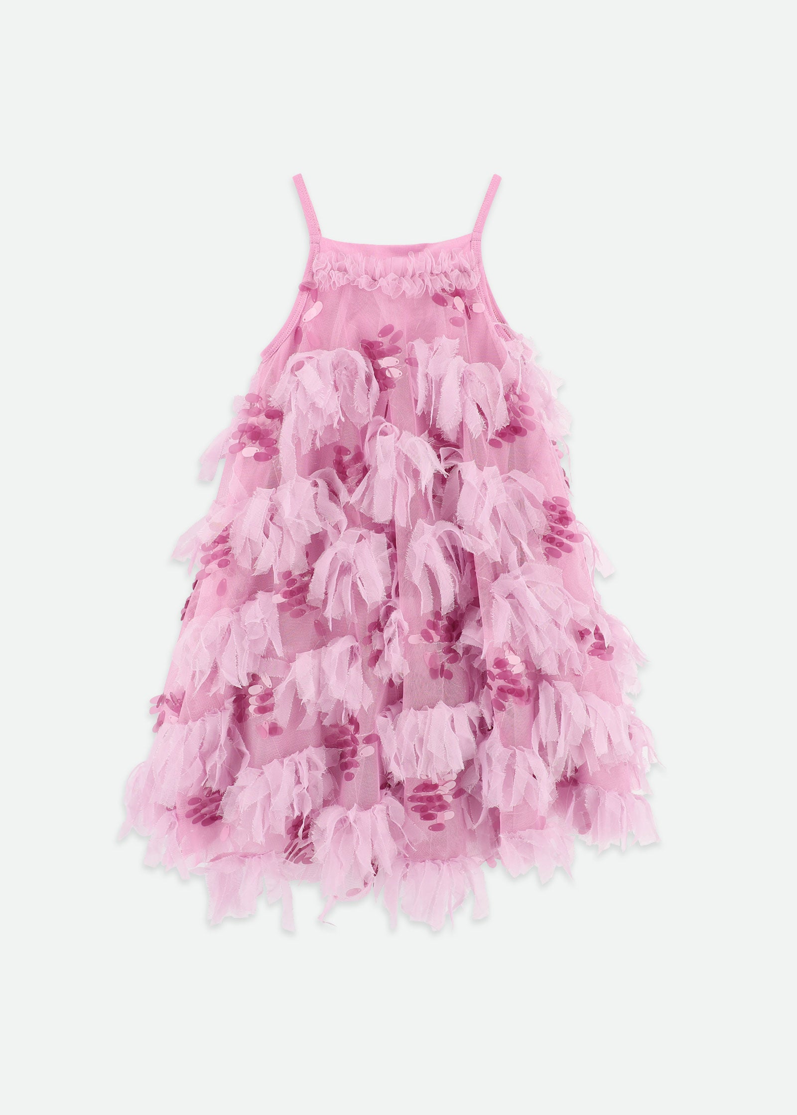 Palma 3D Tulle and Sequin Dress Orchid