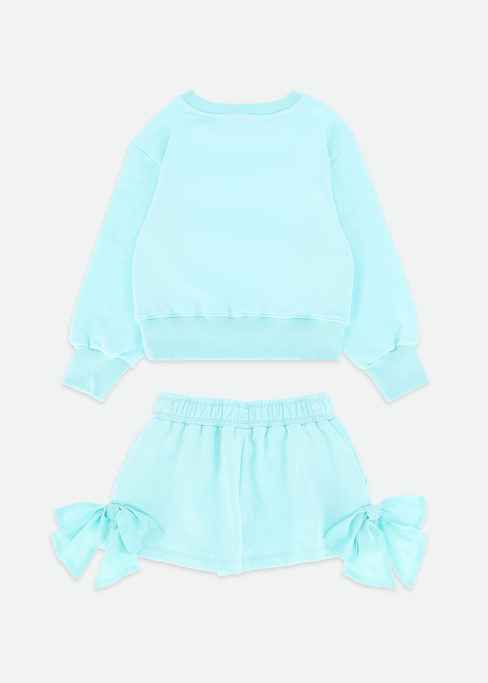 Paulette Top and Shorts Aqua Marine