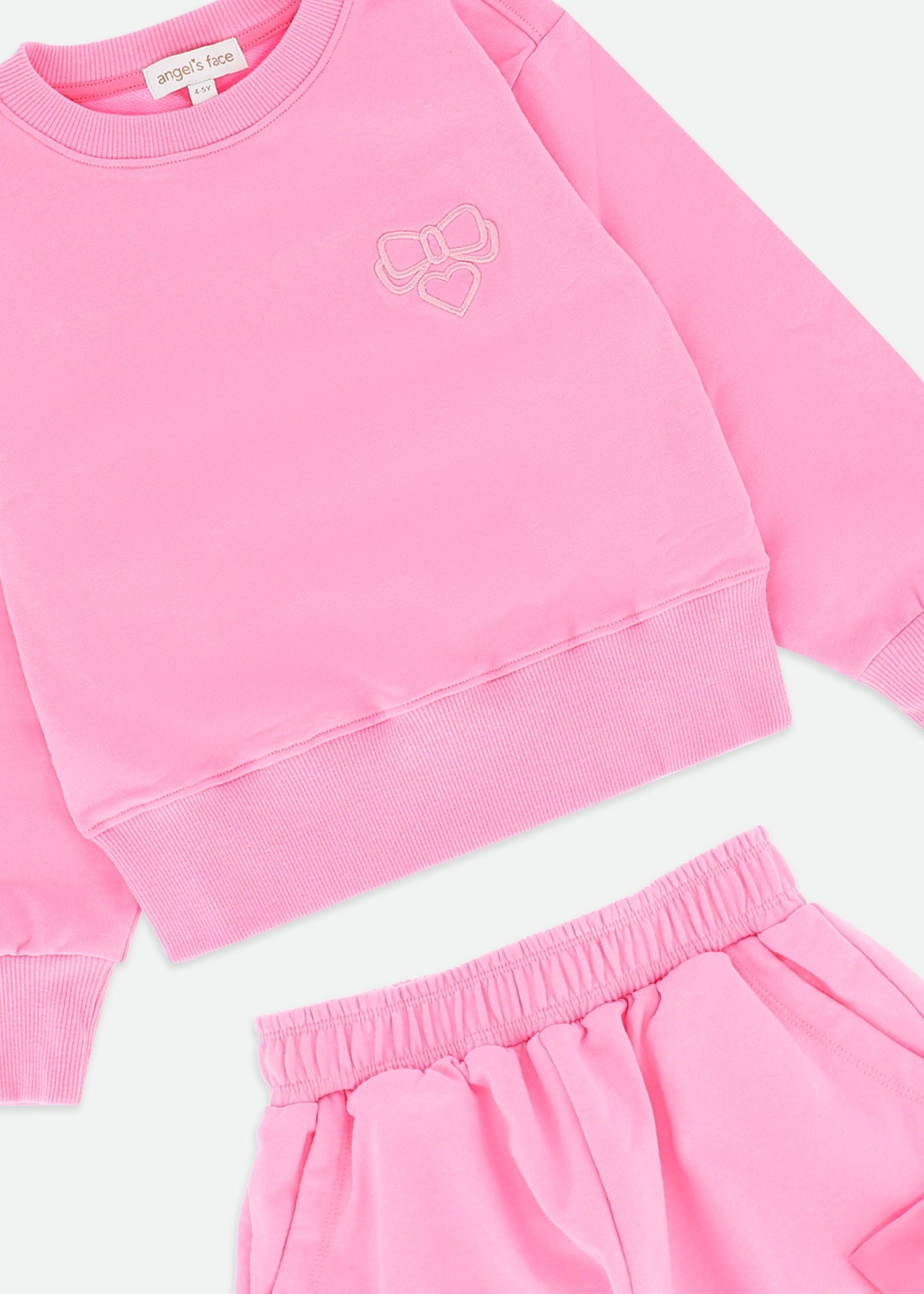 Paulette Top and Shorts Set Begonia Pink