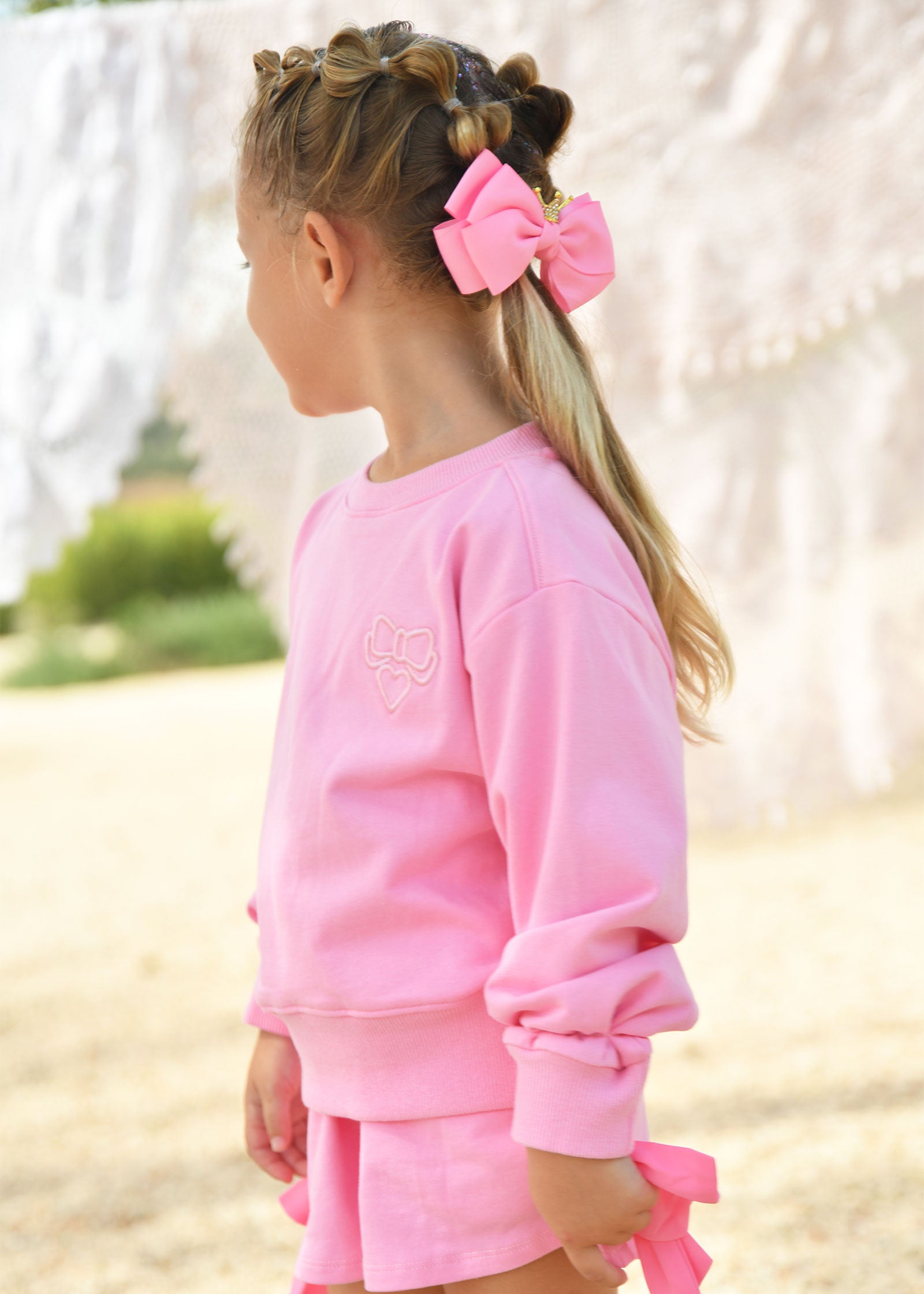 Paulette Top and Shorts Set Begonia Pink