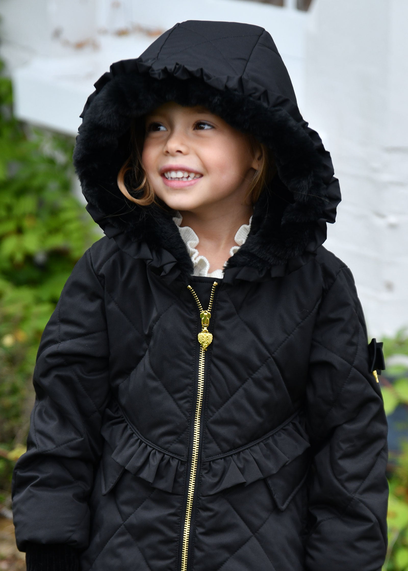 Peppa Coat Black