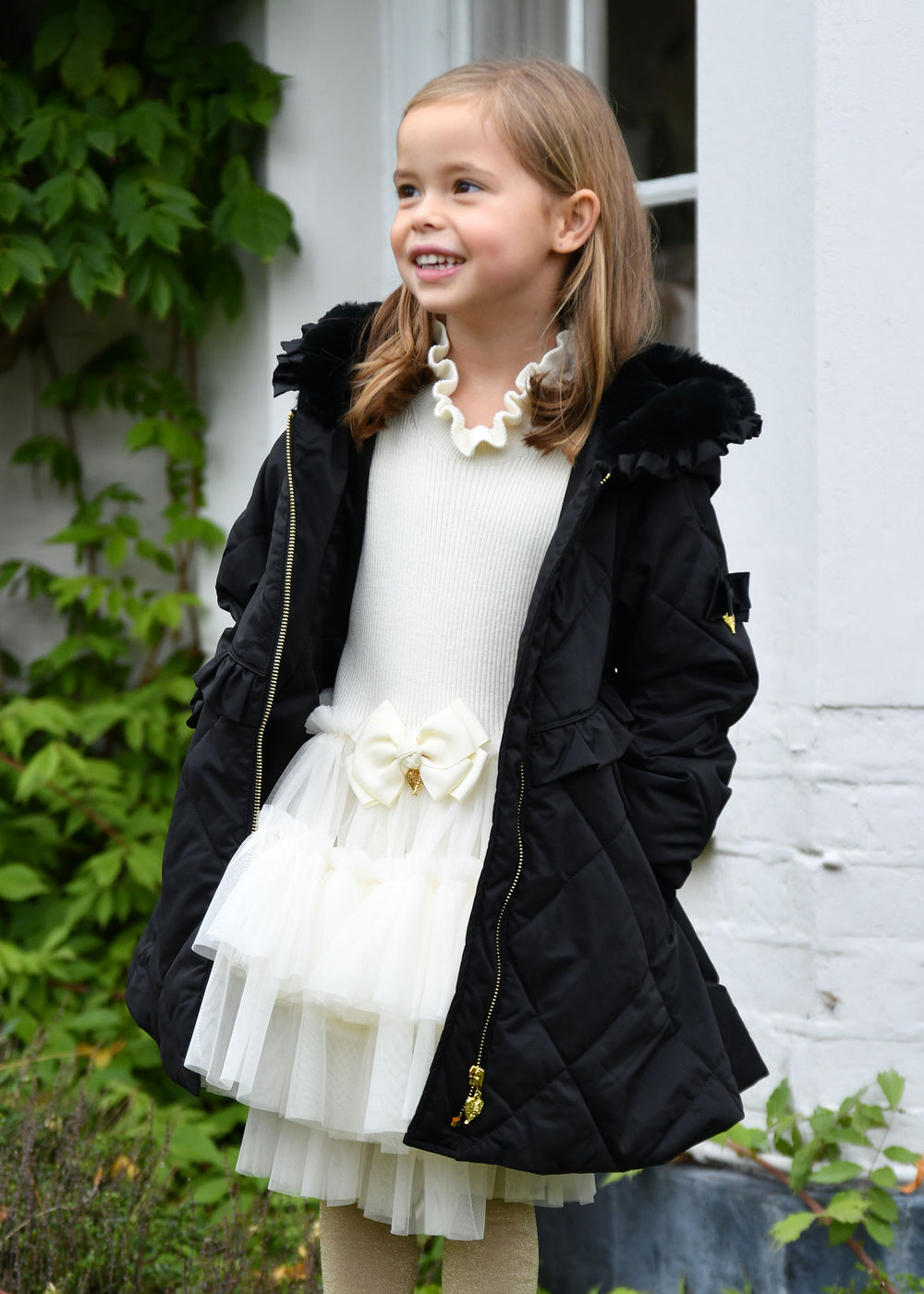 Peppa Coat Black