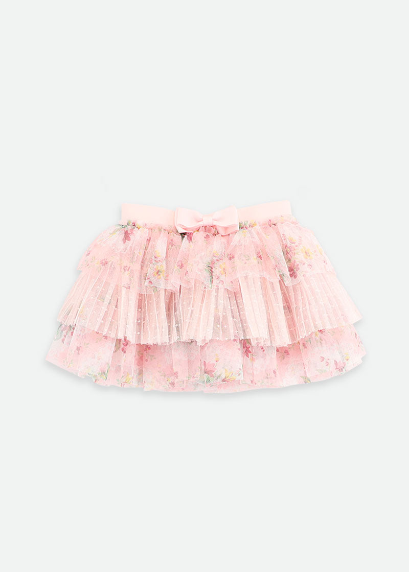 Angels Face Baby Girls PIP Floral Skirt in Pink 12 18 Mths