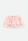 Pip Floral Mix Baby Skirt Pale Pink