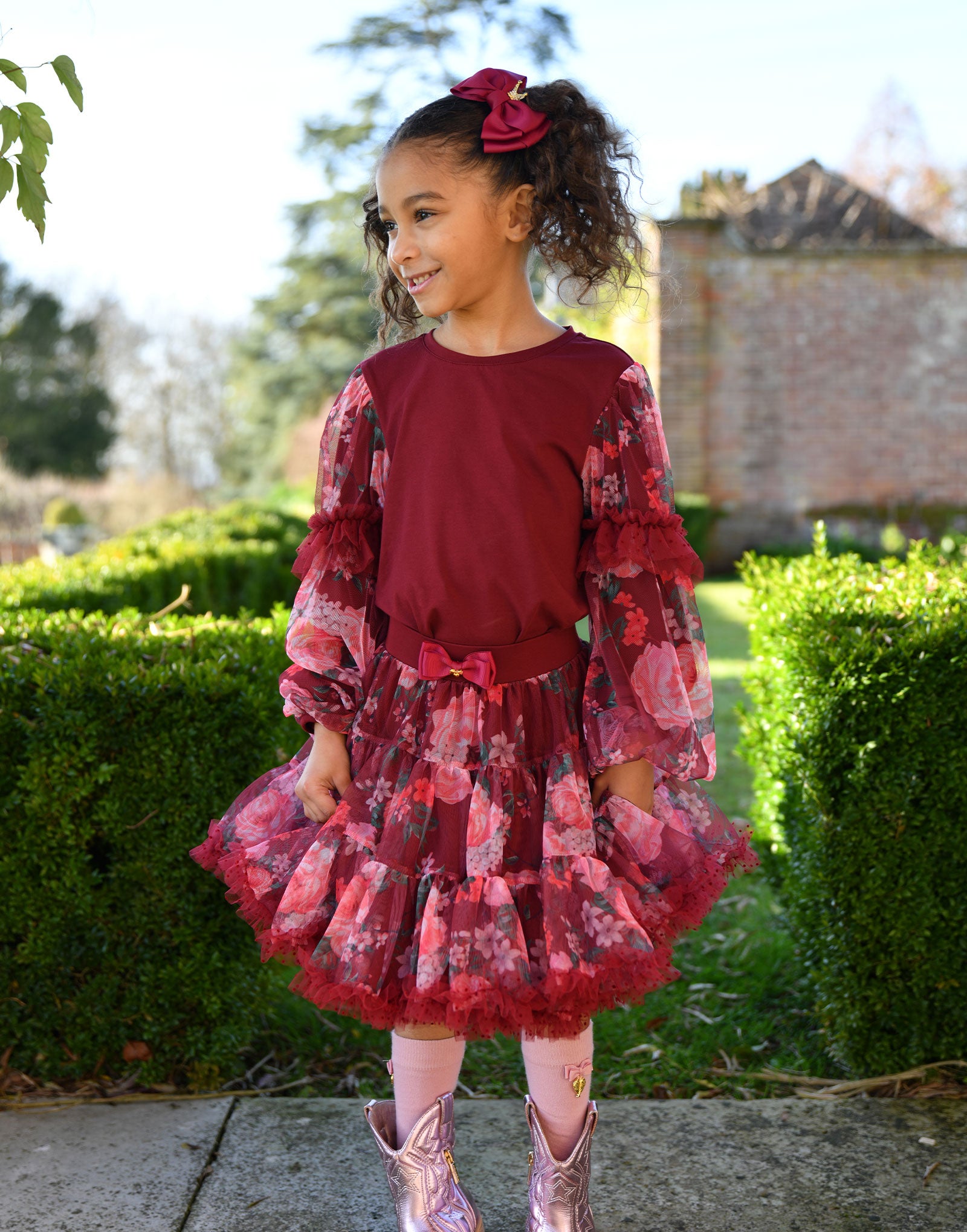 Pixie Floral Print Tutu Port