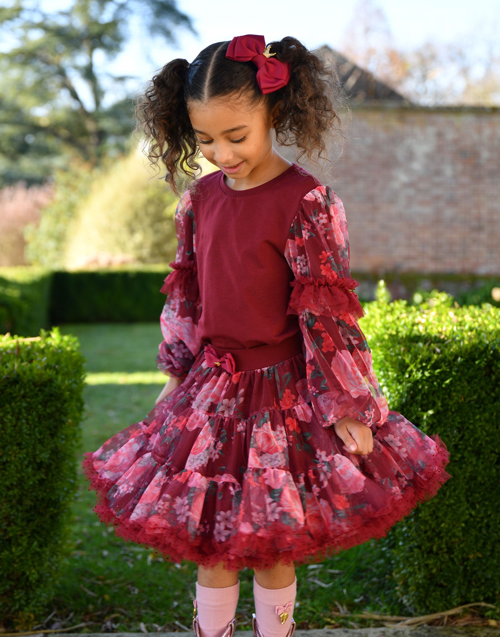 Pixie Floral Print Tutu Port