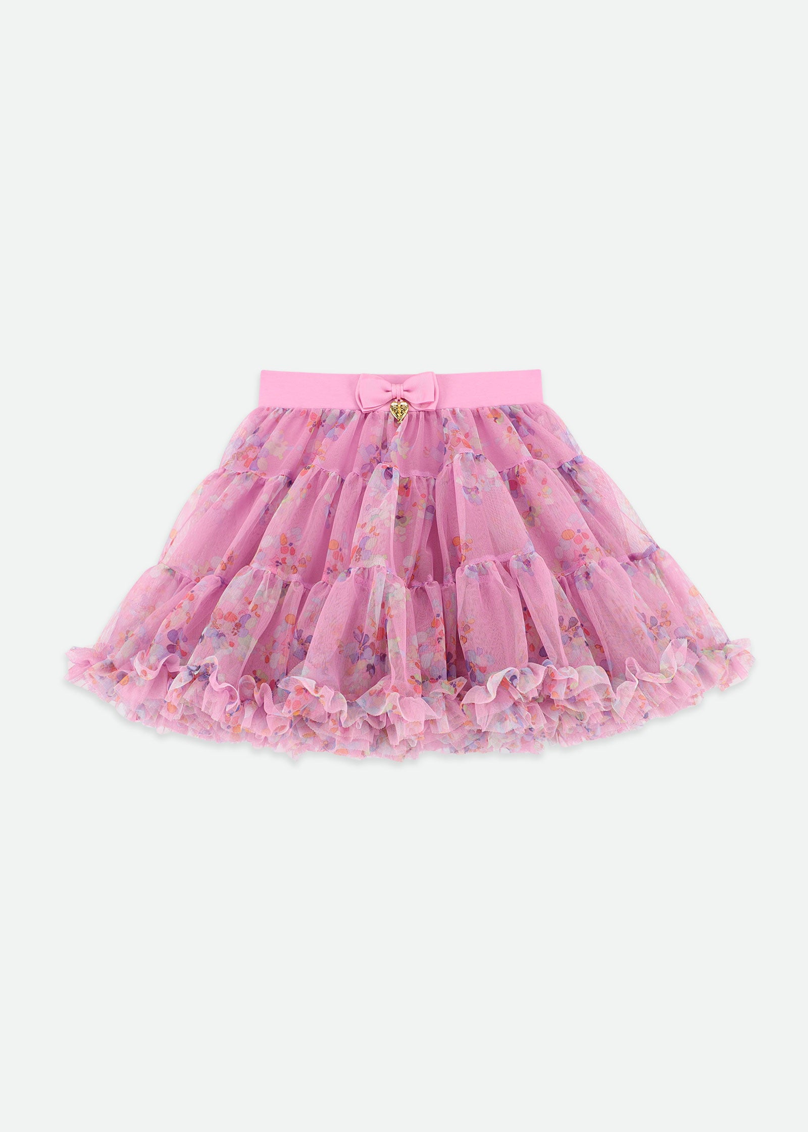 Pixie Splash Flower Tutu Skirt Orchid