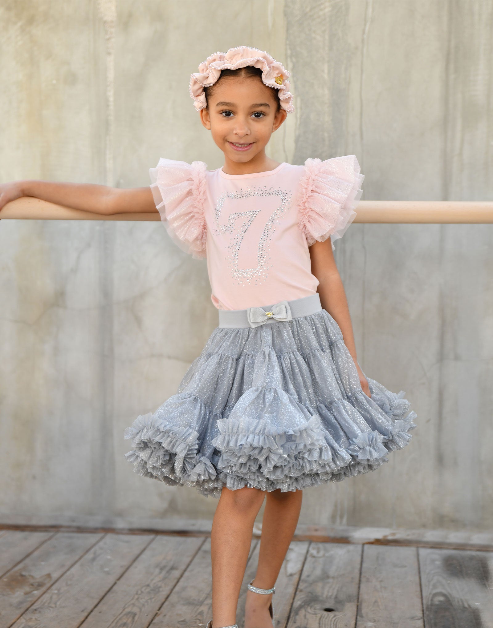 Pixie Sparkle Tutu Grey
