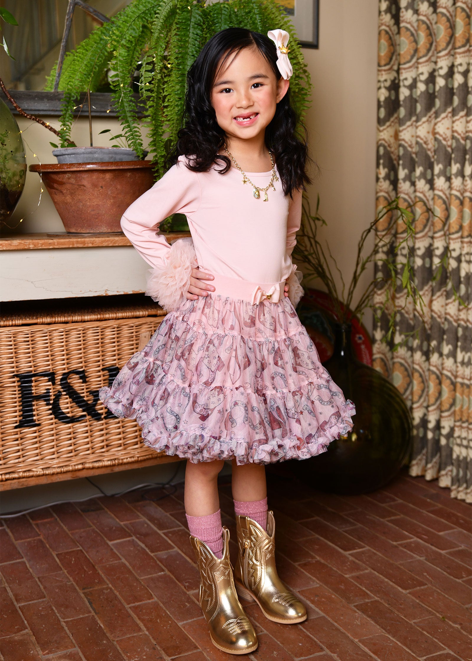 Pixie Rodeo Tutu Skirt Blush Pink