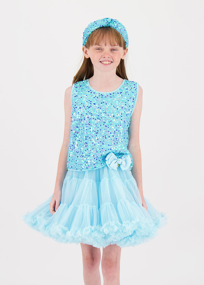 Pixie Tutu Skirt Aqua