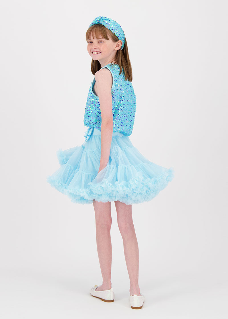 Pixie Tutu Skirt Aqua