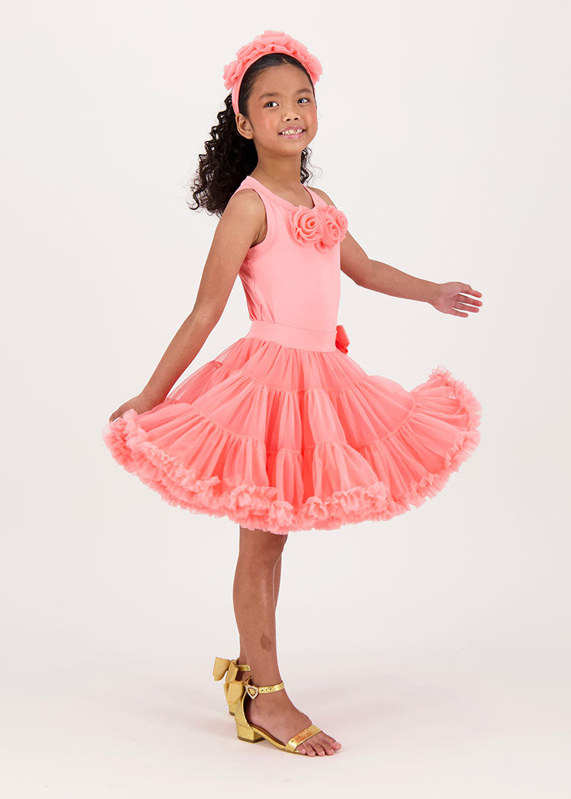 Pixie Tutu Skirt Coral