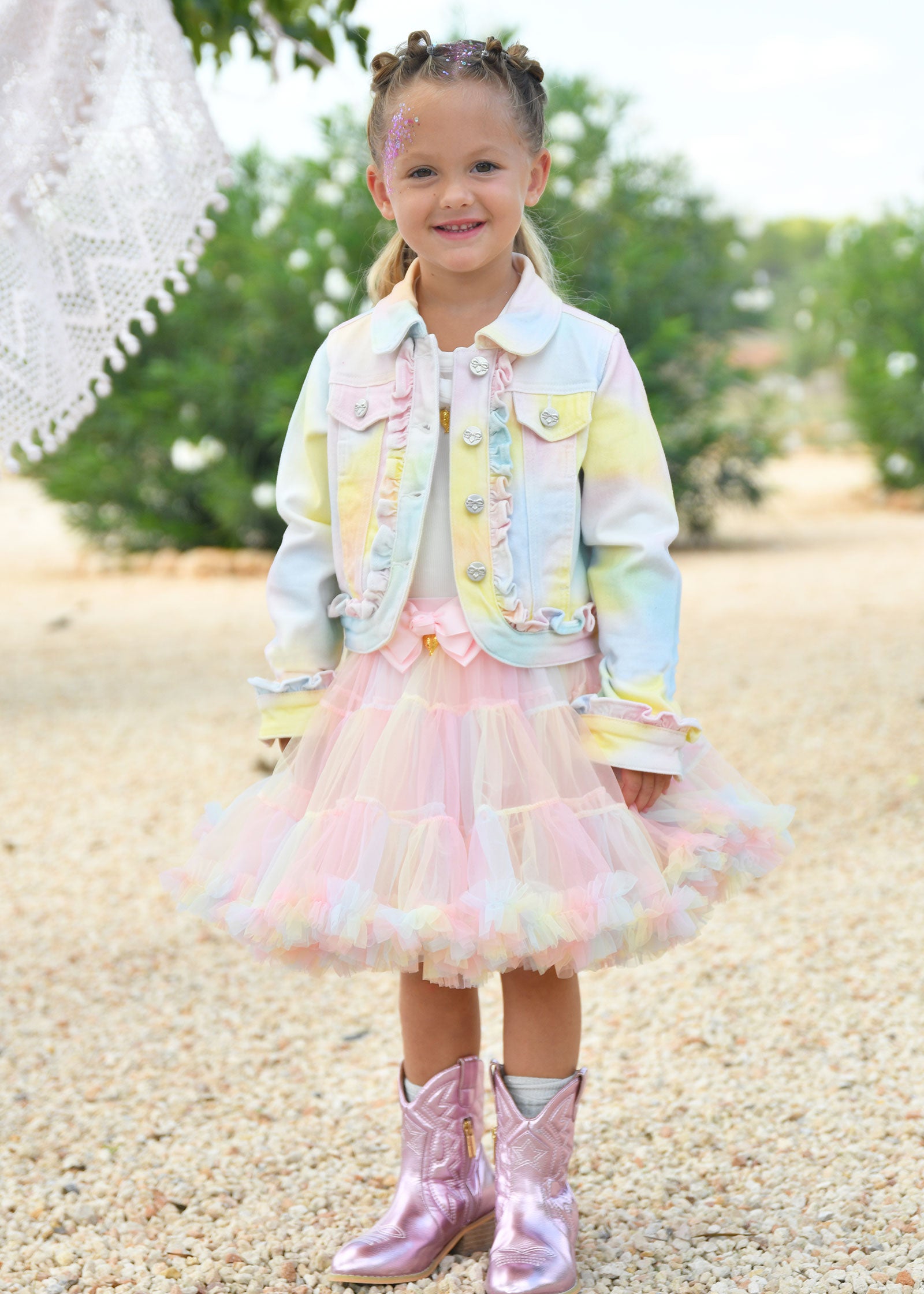 Pixie Tutu Skirt Rainbow
