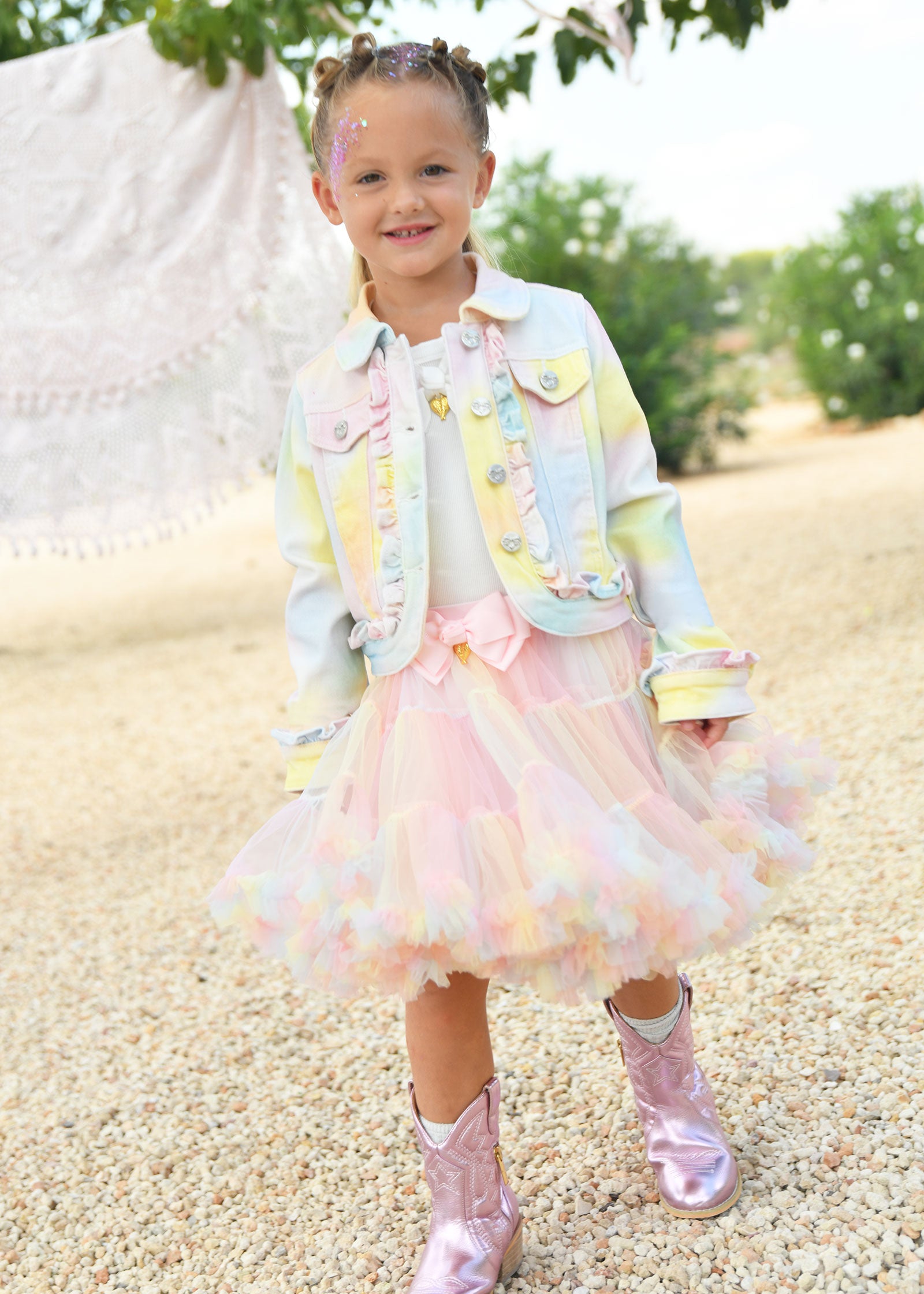 Pixie Tutu Skirt Rainbow