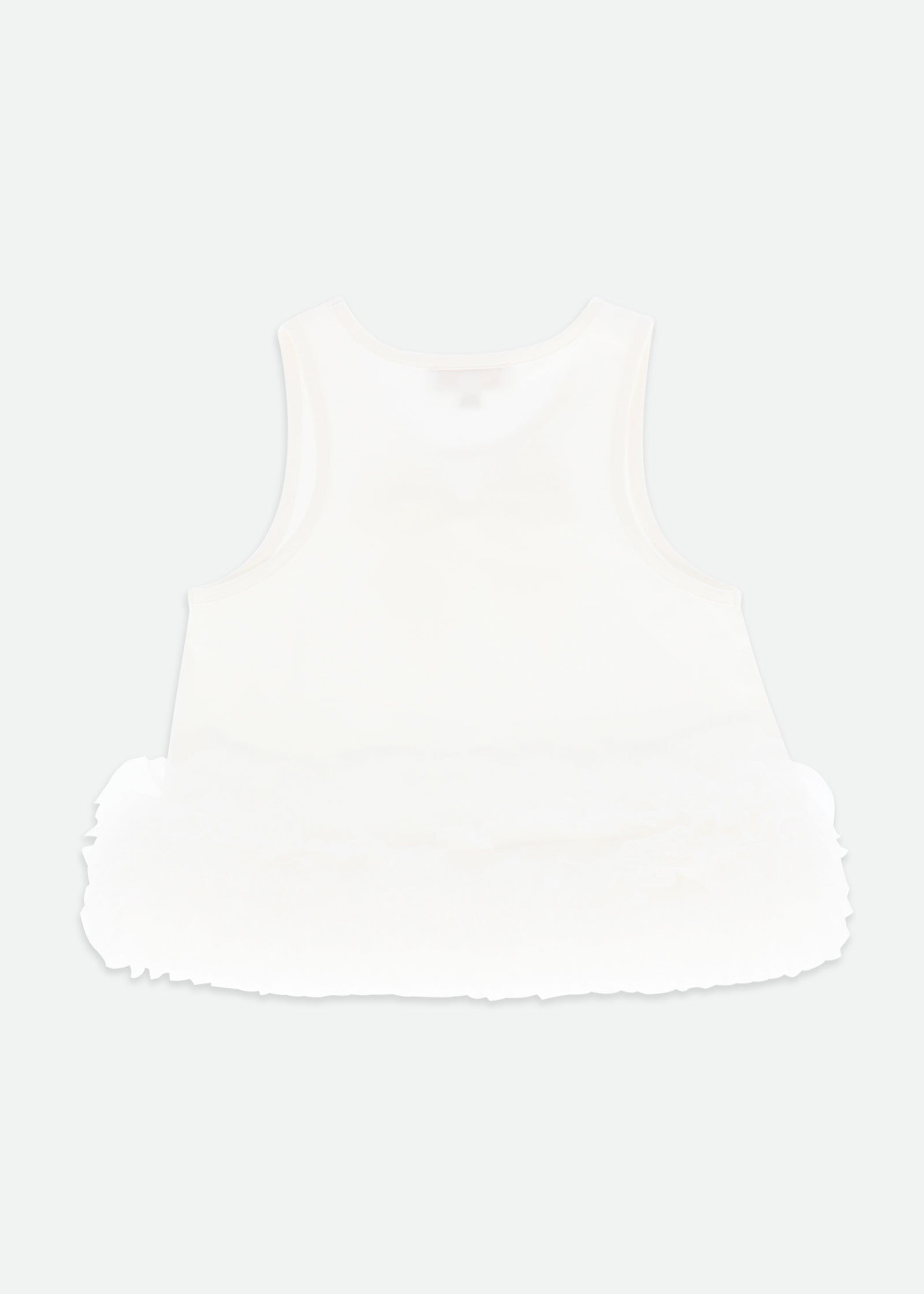 Renata Tulle Trim Top Snowdrop