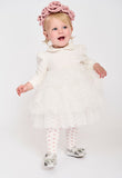 Rylee Baby Tulle Dress Snowdrop