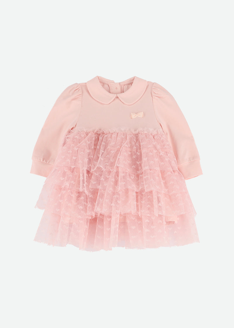Rylee Baby Tulle Dress Ballet Pink