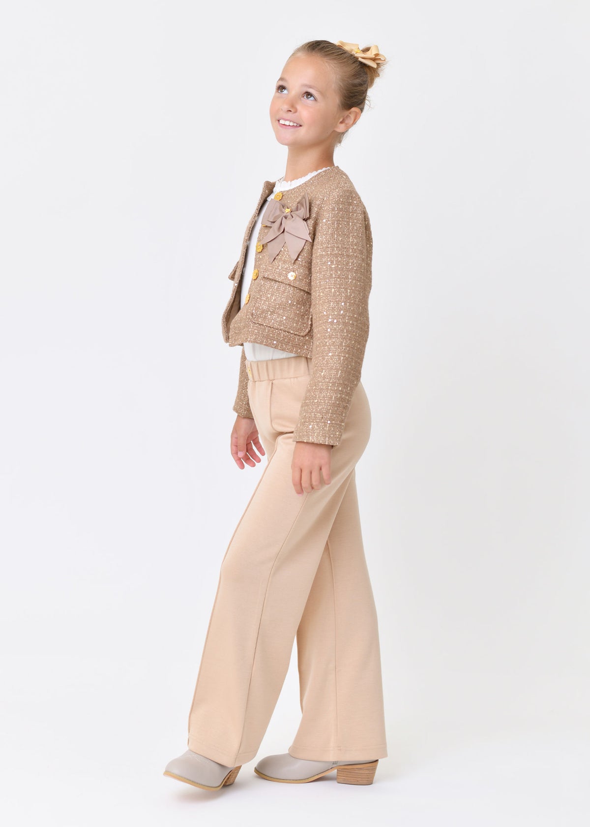 Risa Bootleg Trouser Caramel