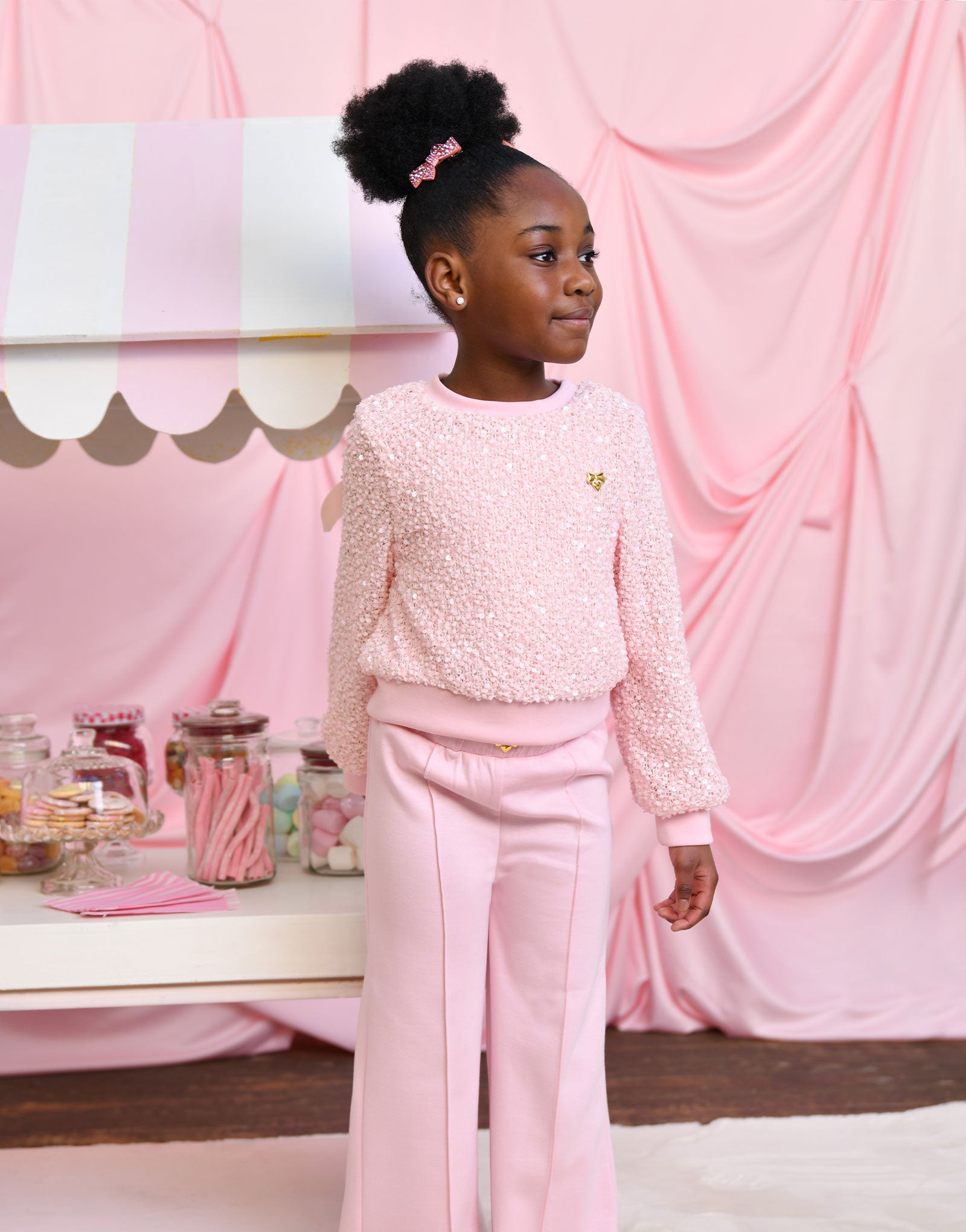 Risa Bootleg Trouser Pink