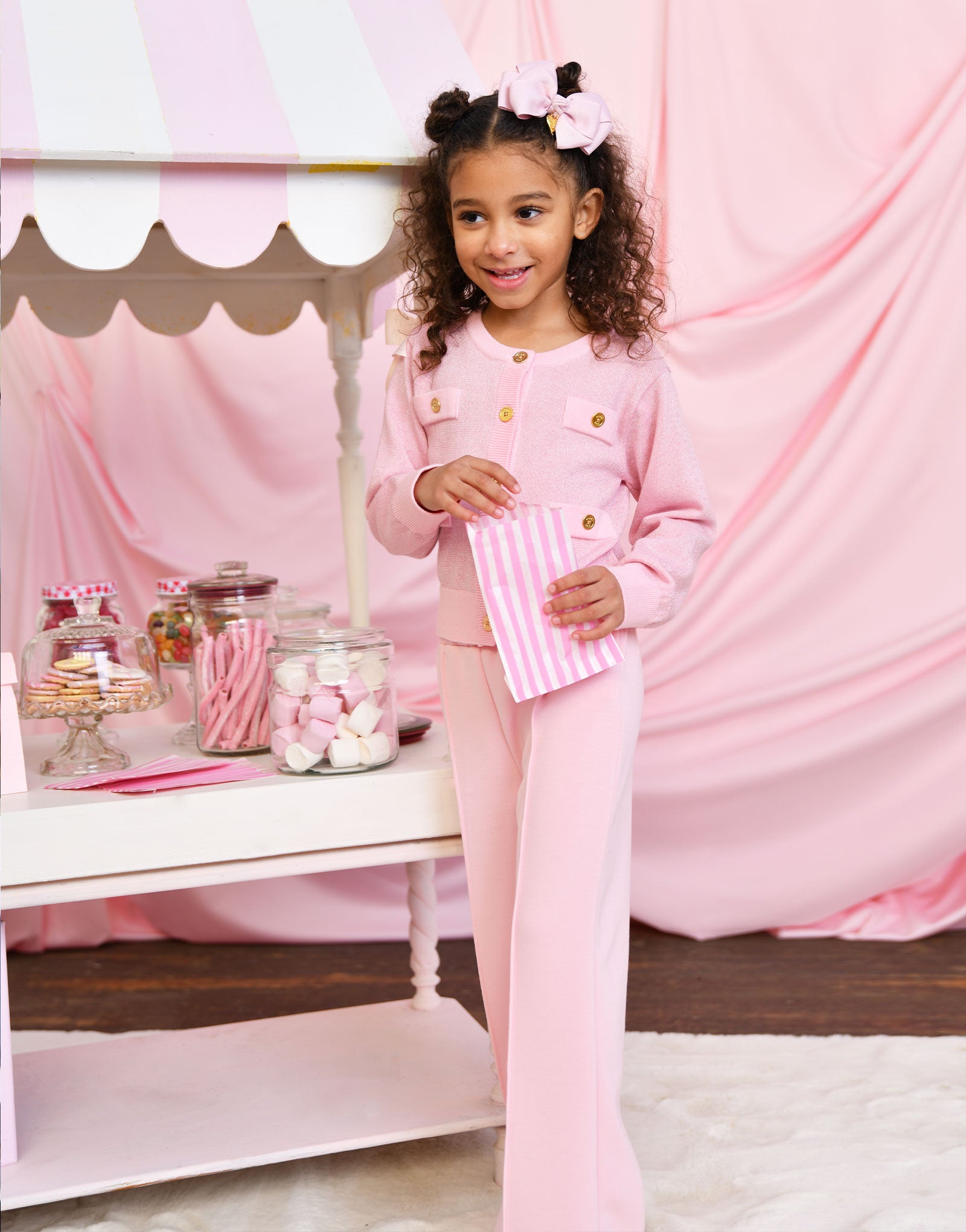 Risa Bootleg Trouser Pink