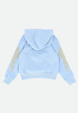 Roni Embroidered Wings Hoodie Blue