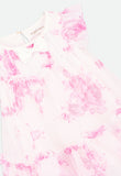 Rosebud Roses Baby Dress Snowdrop Pink