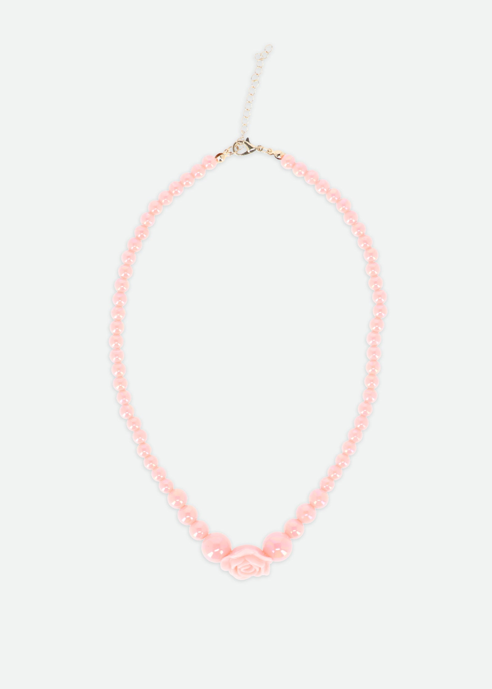 Rose Necklace Peach