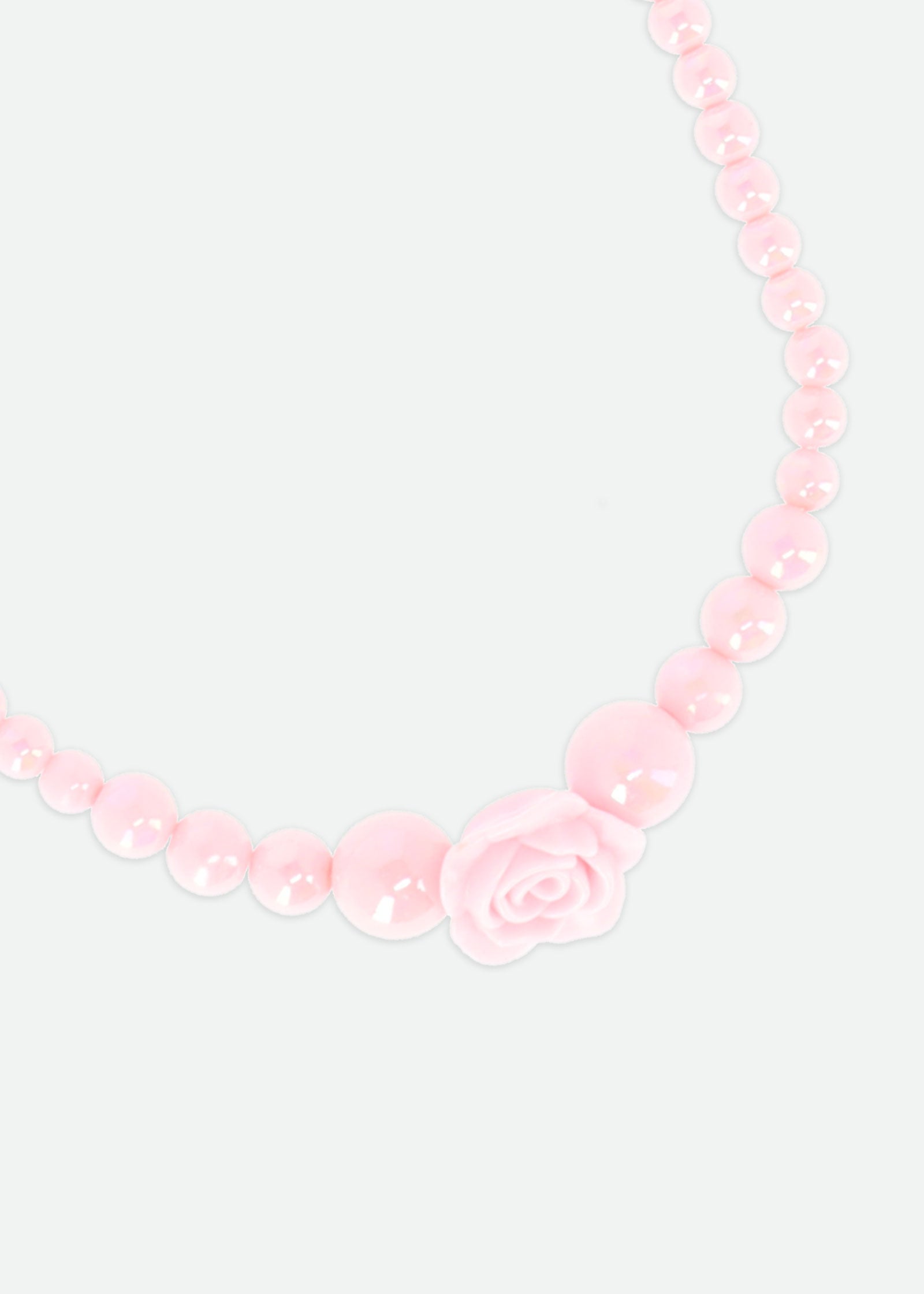 Rose Necklace Pink