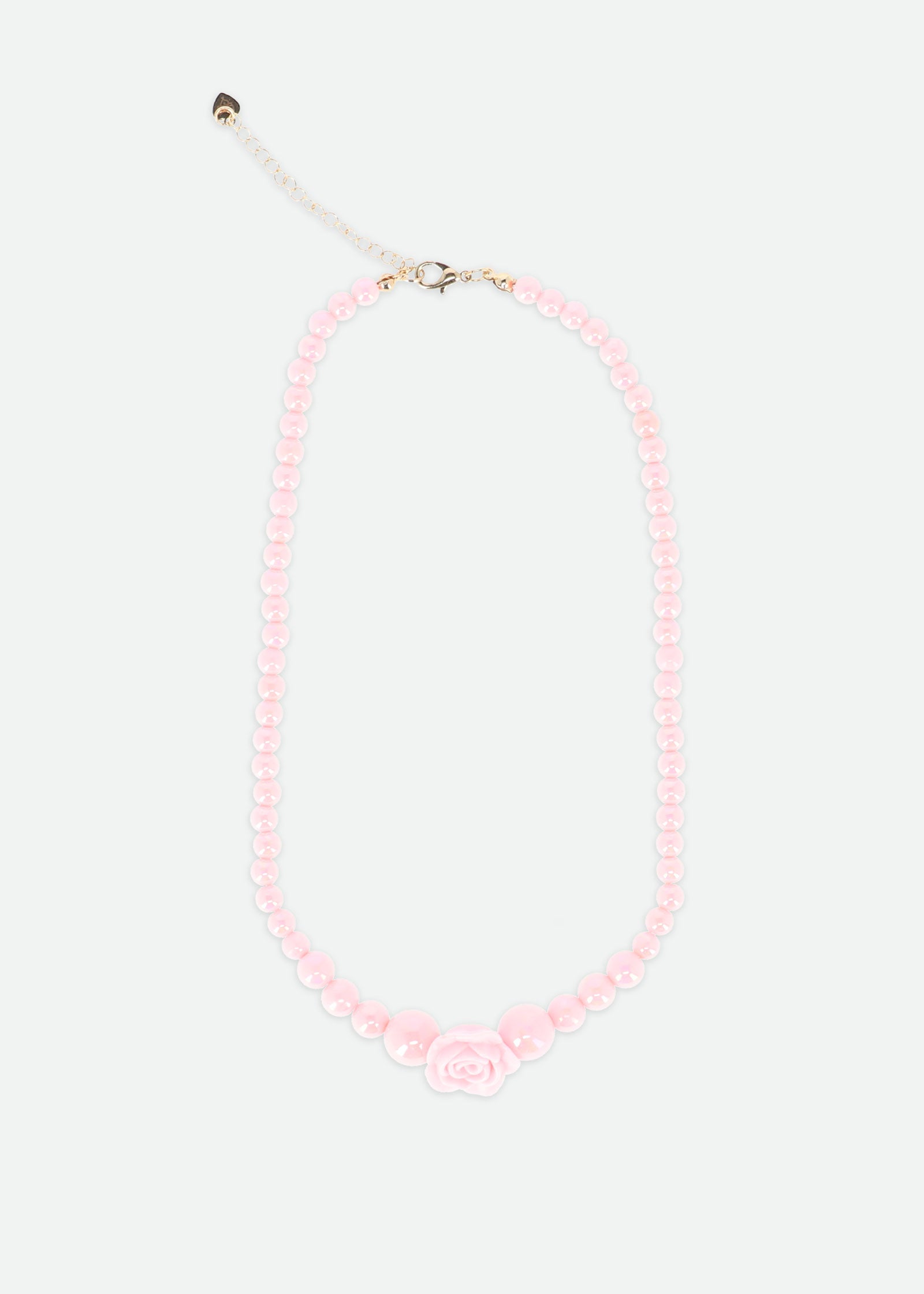 Rose Necklace Pink