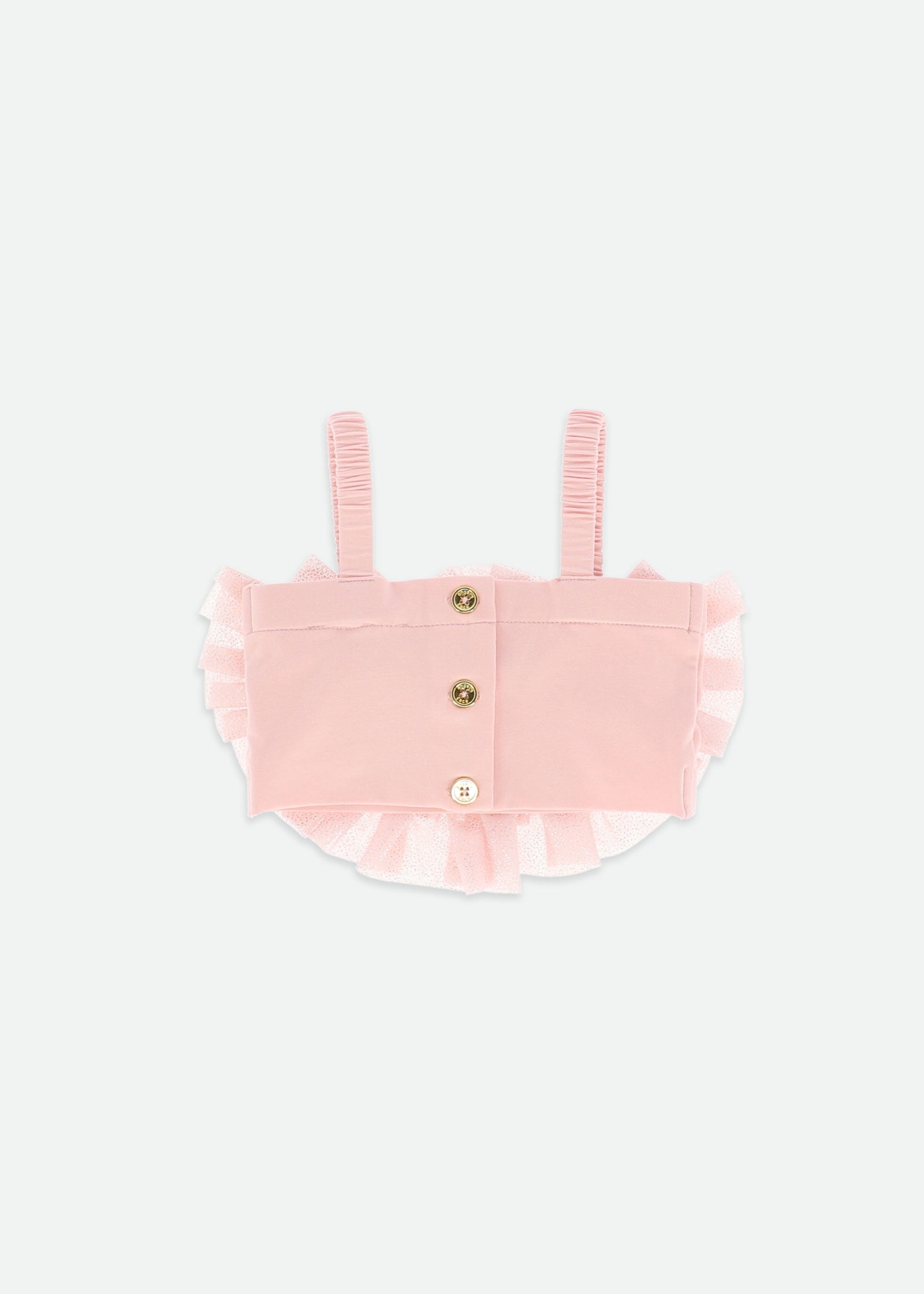Rosetta Sparkle Tulle Baby Top Sweet Blush