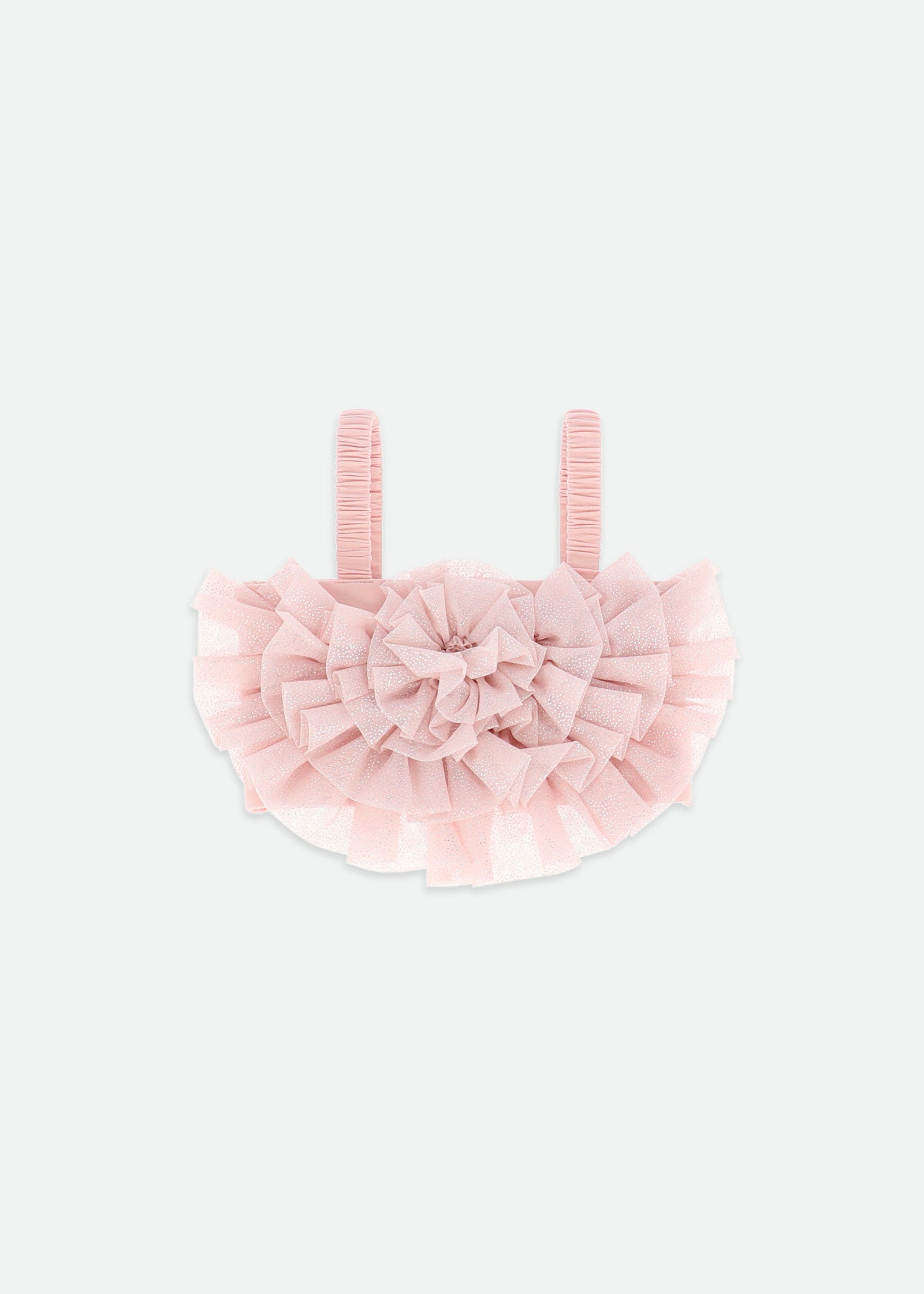 Rosetta Sparkle Tulle Baby Top Sweet Blush