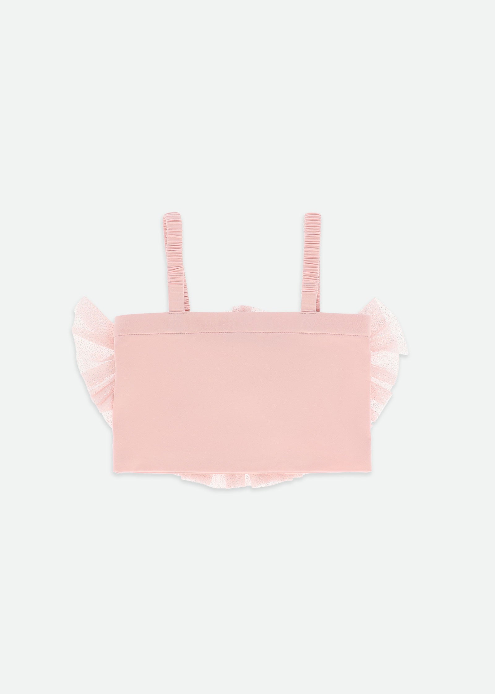 Rosetta Sparkle Tulle Top Sweet Blush