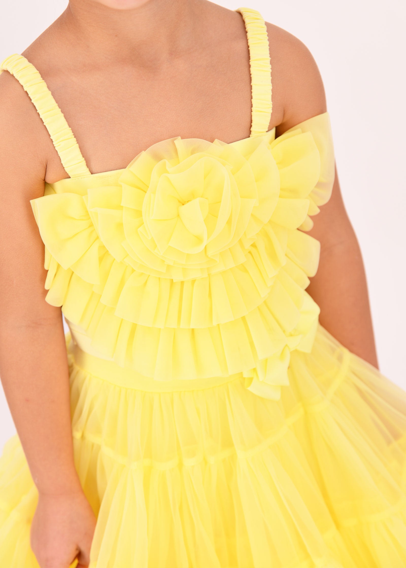 Rosetta Tulle Top Sherbert